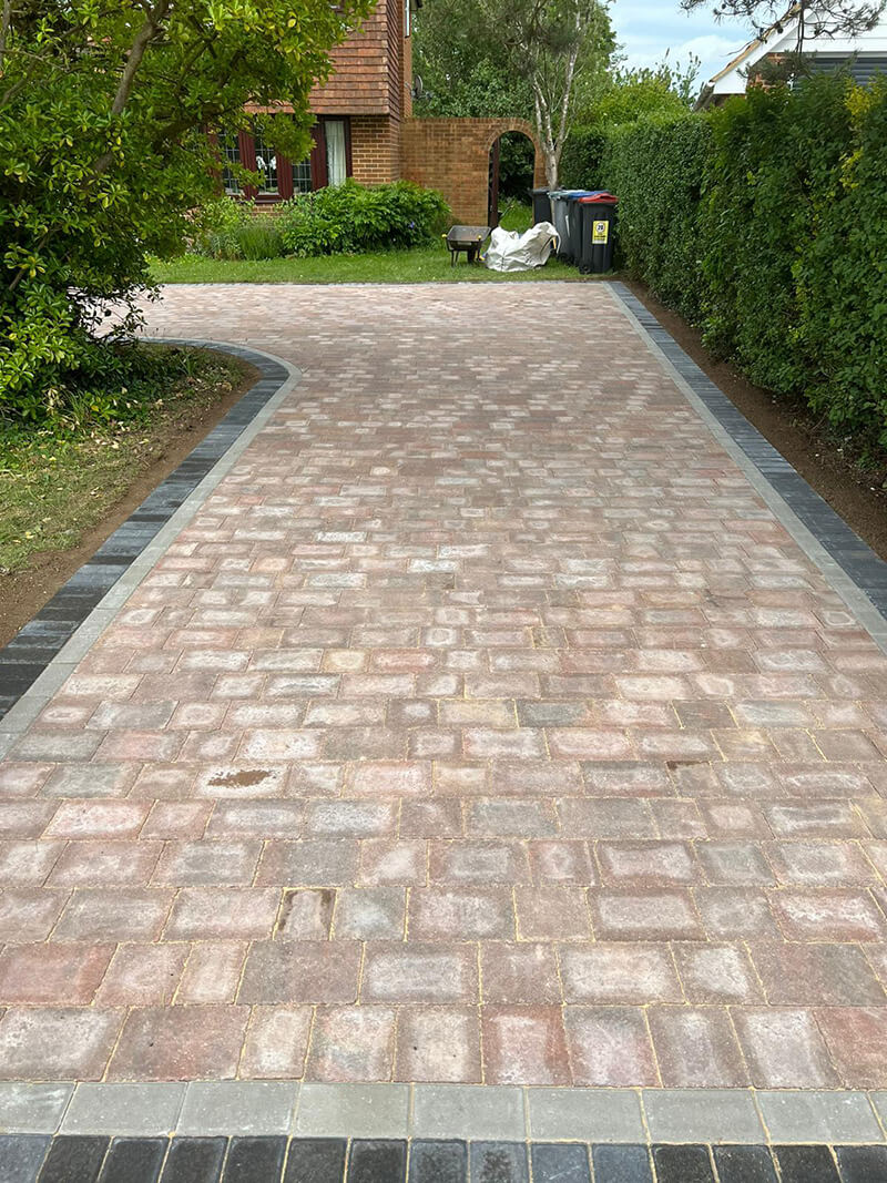 Crazy Paving, Tegula Block Paving and Greenhouse Base Slabs - Canterbury, Kent