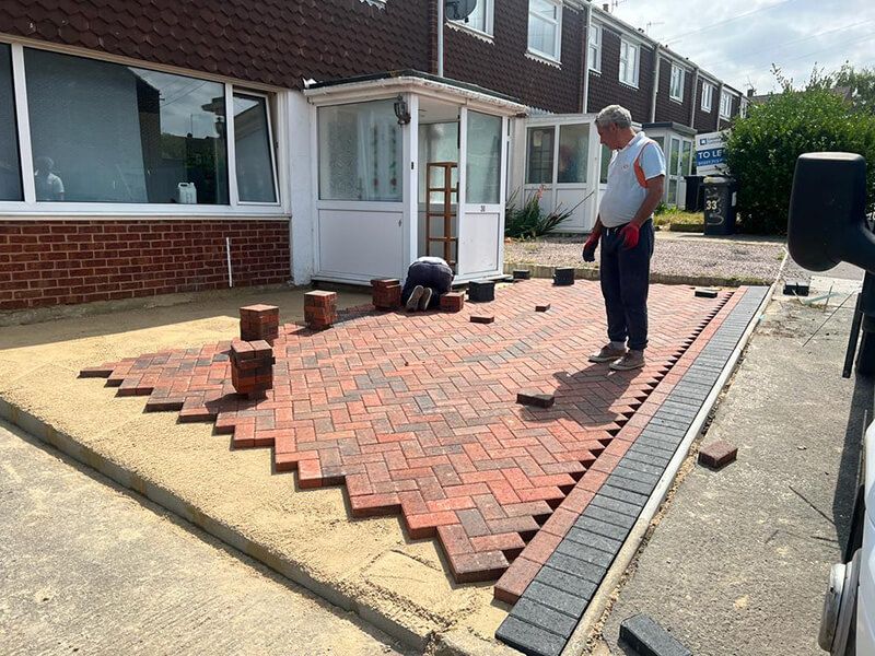 Small Changes Can Make the Difference - Front Garden Paving - Canterbury, Kent