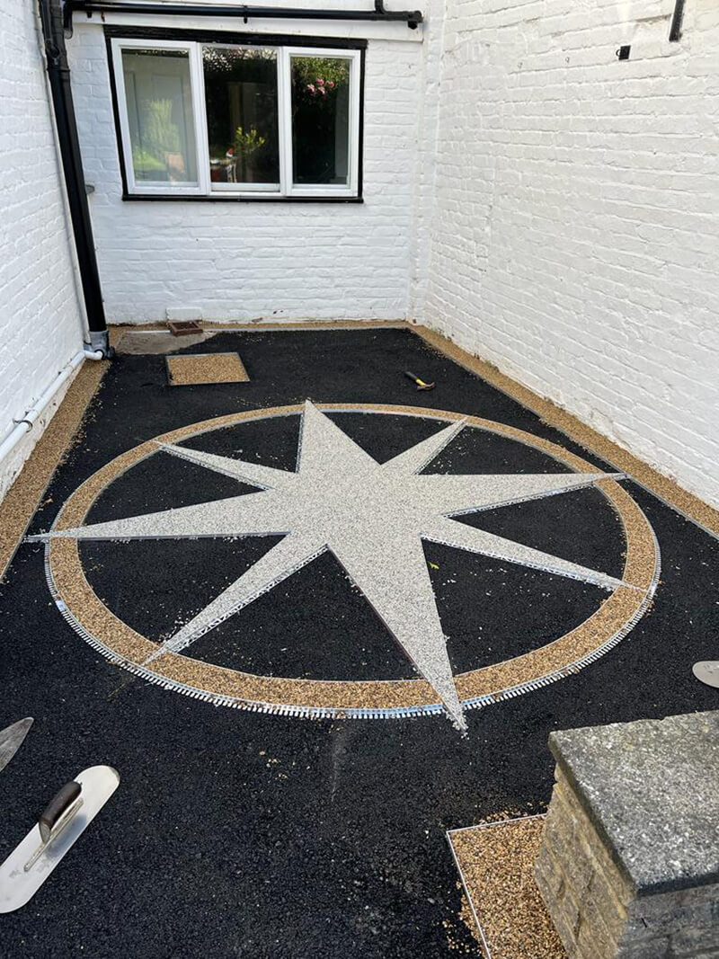 Custom Design Challenge - Resin Bound - Canterbury, Kent