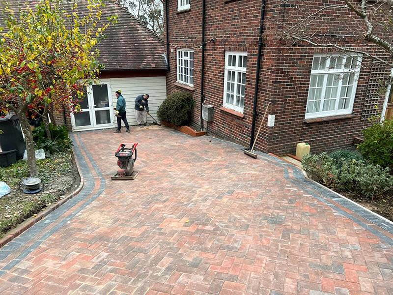 Nice paving and resin bound little project - Sandwich, Kent