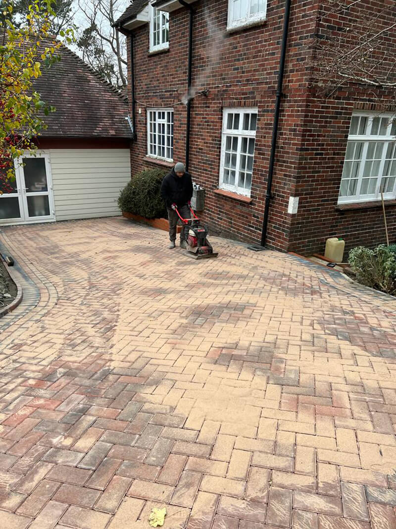 Nice paving and resin bound little project - Sandwich, Kent