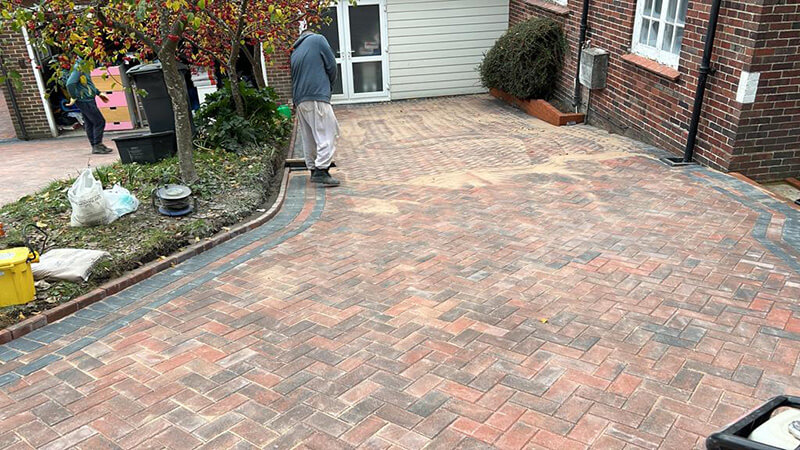 Nice paving and resin bound little project - Sandwich, Kent