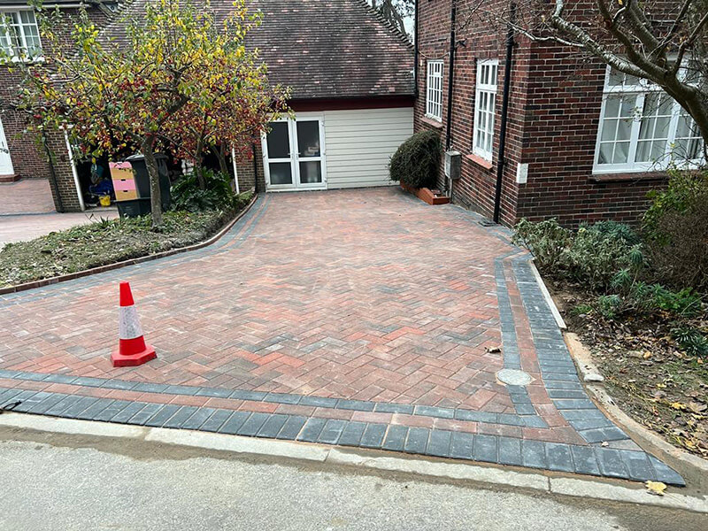 Nice paving and resin bound little project - Sandwich, Kent