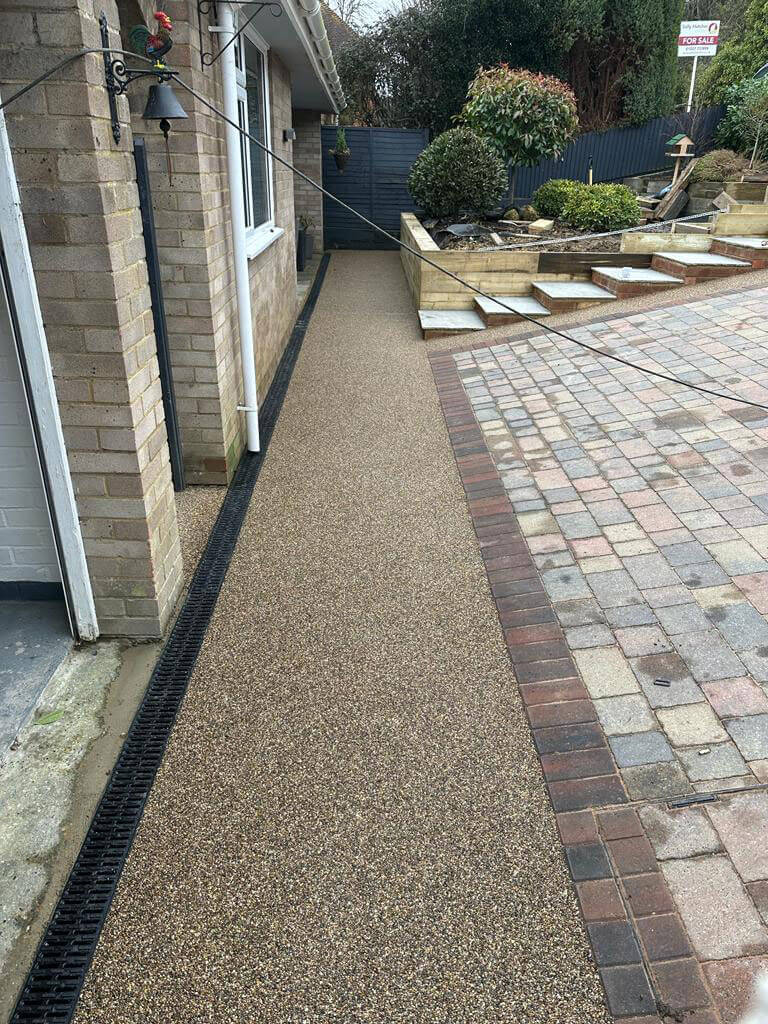 Paving, Resin Bound and Indian Sandstone - Canterbury, Kent
