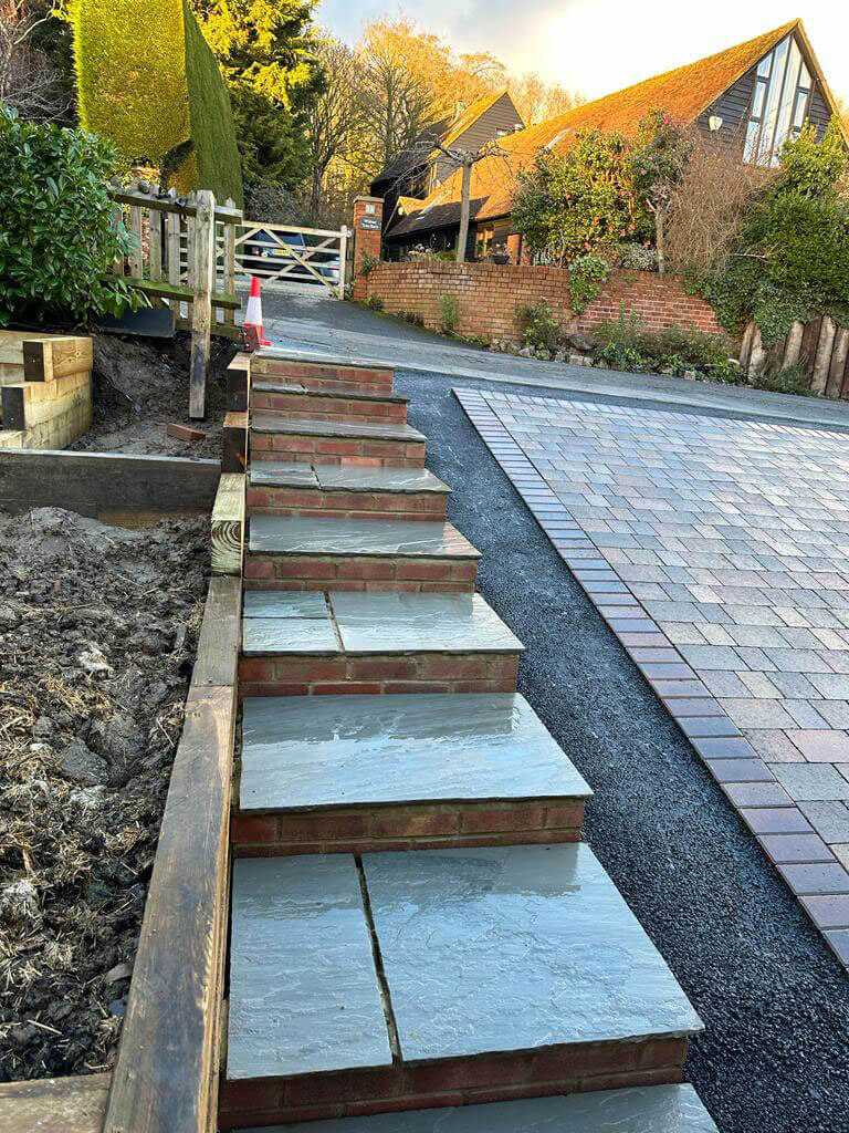 Paving, Resin Bound and Indian Sandstone - Canterbury, Kent