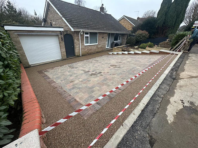 Paving, Resin Bound and Indian Sandstone - Canterbury, Kent