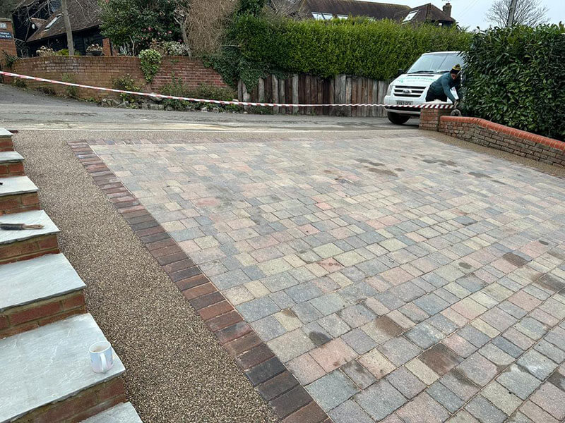 Paving, Resin Bound and Indian Sandstone - Canterbury, Kent