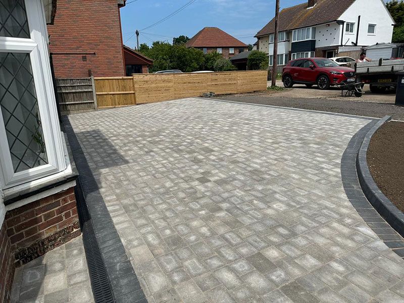 Some Good-looking Tegula Block Paving - Herne Bay, Kent