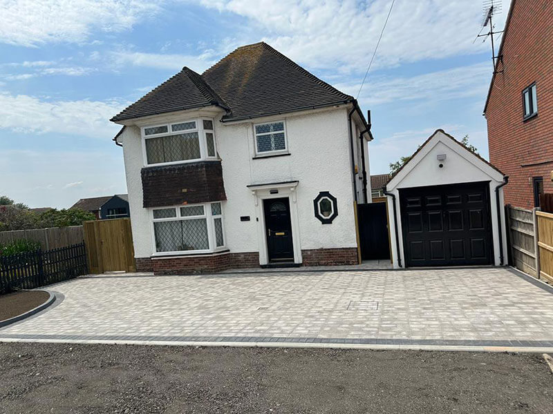 Some Good-looking Tegula Block Paving - Herne Bay, Kent